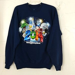 Disneyland Walt Disney World 2014 Celebration‎ Sweatshirt Size XL